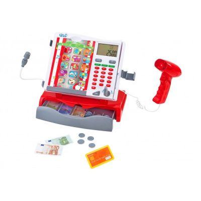 Casa de marcat Globo cu baterii scanner microfon si accesorii - SOLGL38253