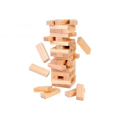 Joc de lemn Patatrack Turnul Instabil 54 piese Globo - SOLGL40319