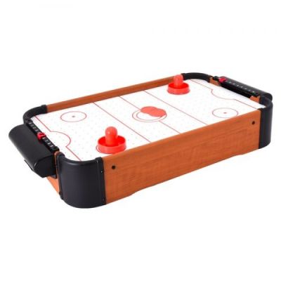 Joc masa Air Hockey Globo din lemn cu baterii 51 cm - SOLGL39163