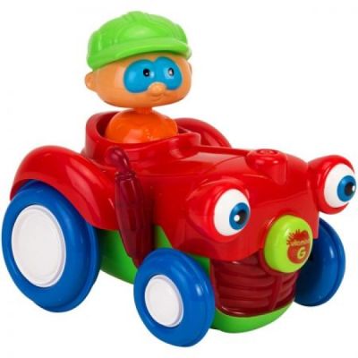 Jucarie bebelusi Vitamina G Tractor cu figurina Lumini si sunete - SOLGL05155