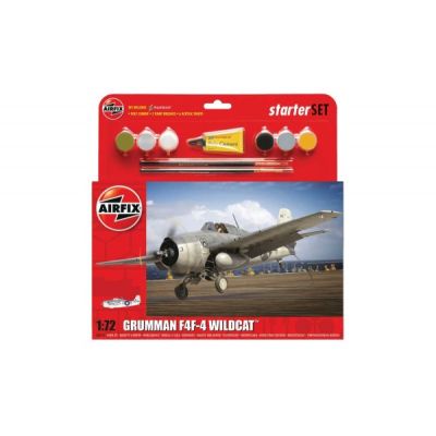 Kit constructie Airfix Grumman F4F-4 Wildcat  - SOLAF55214