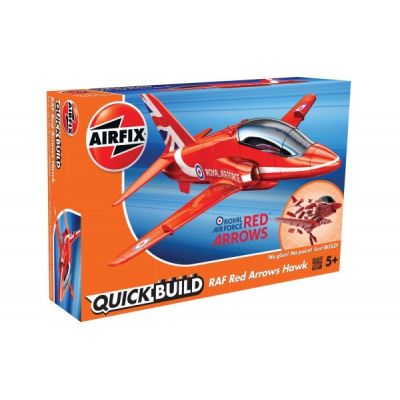 Kit constructie Airfix QUICK BUILD RAF Red Arrows Hawk - SOLAFJ6018