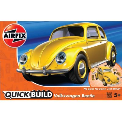 Kit constructie Airfix QUICK BUILD VW Beetle yellow - SOLAFJ6023