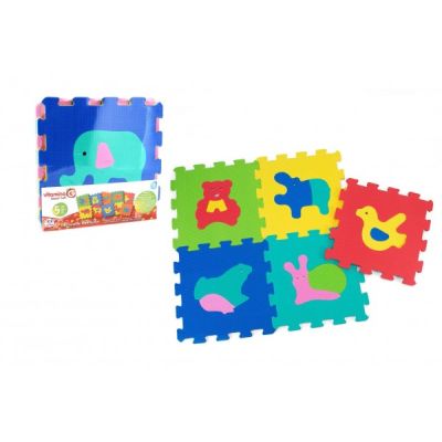 Puzzle burete pentru copii Globo Vitamina G Animale 5 bucati - SOLGL05049