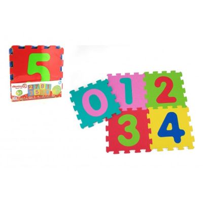 Puzzle burete pentru copii Globo Vitamina G Cifre 5 bucati - SOLGL05065