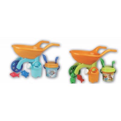 Roaba din plastic pentru copii Androni cu galetusa stropitoare - SOLAG6323-0000