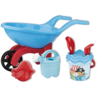 Roaba din plastic pentru copii Androni Pirati cu galetusa stropitoare - SOLAG6323-00PI