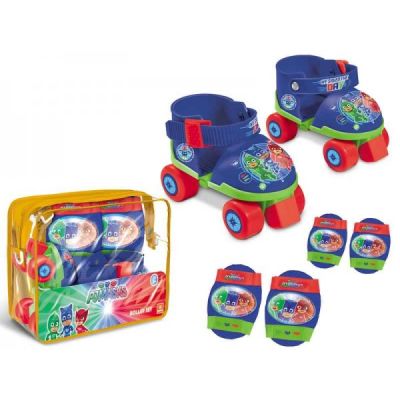 Role copii Mondo ajustabile Pj Masks 4 roti cu protectii - SOLMON18475