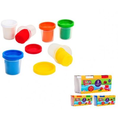 Set 2 borcanele plastilina multicolora 56 grame - SOLGL40326