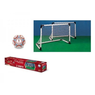 Set 2 mini porti de fotbal Mondo pentru copii Fifa World Cup 2018 - SOLMON28404