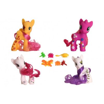 Set 4 ponei Globo cu perie si accesorii  - SOLGL38942