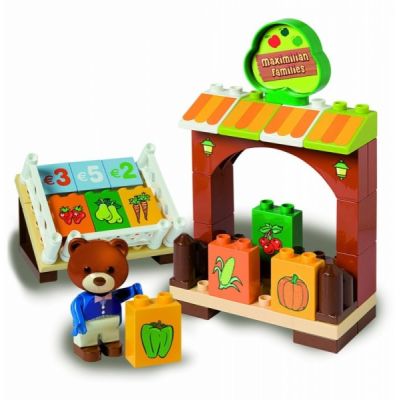 Set constructie cuburi Unico Maximilian Families Aprozar 41 piese - SOLUN8923-0MAX