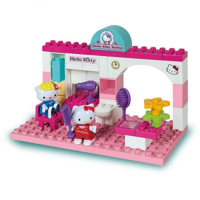 Set constructie Unico Hello Kitty 40 piese - SOLUN8692-00HK