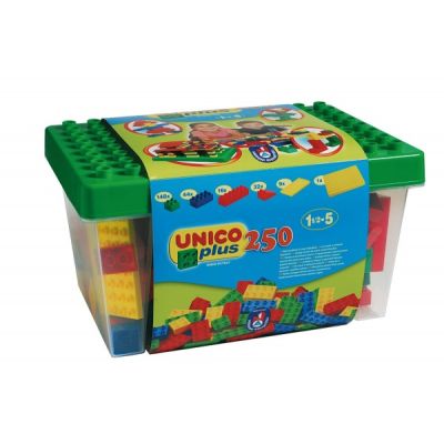 Set constructie Unico Plus Galeata cu 250 de piese - SOLUN8525