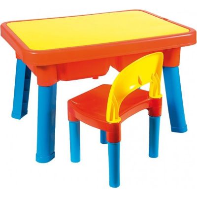 Set masuta cu scaun din plastic multi activitati - SOLAG8901-0000