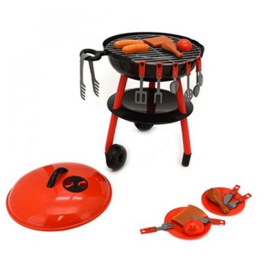 Set pentru copii Gratar BBQ cu 30 de accesorii GLOBO WTOY  - SOLGL07288