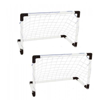 Set Porti Fotbal Mondo plastic cu minge 2 bucati Euro 2016 - SOLMON18977