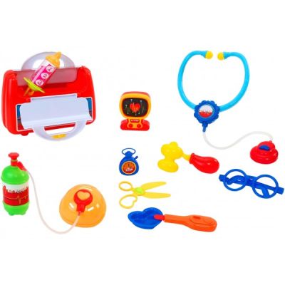 Set trusa doctor Globo cu valiza de plastic - SOLGL37747