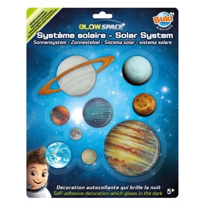 Decoratiuni de perete fosforescente - Sistemul Solar - BK3DF10