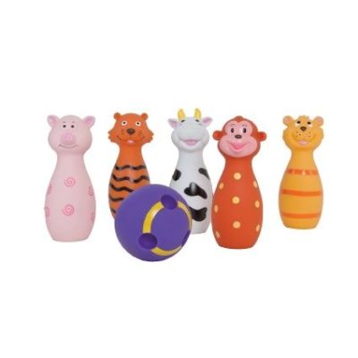 Ludi set de popice Soft cu animalute DNBLUD3455