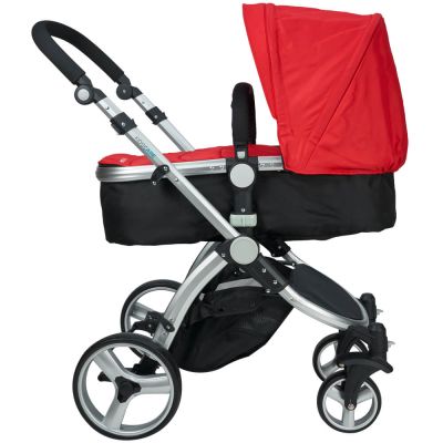 Carucior 2 in 1 Veneto rosu Kidscare SUPKCC670R2