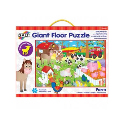 Puzzle podea: ferma (30 piese)