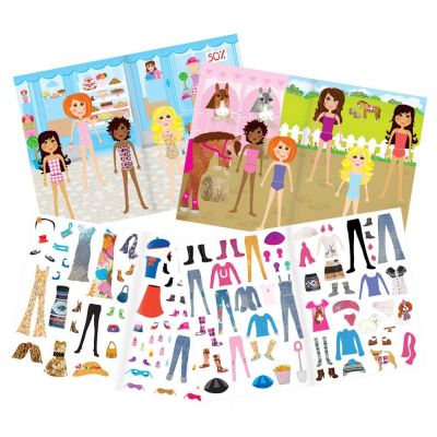 Girl club - carte abtibilduri fashion
