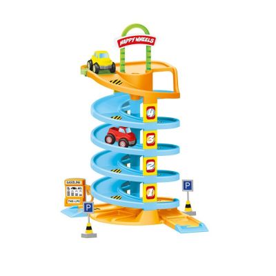 Joc de constructie - circuit masinute (38 piese)