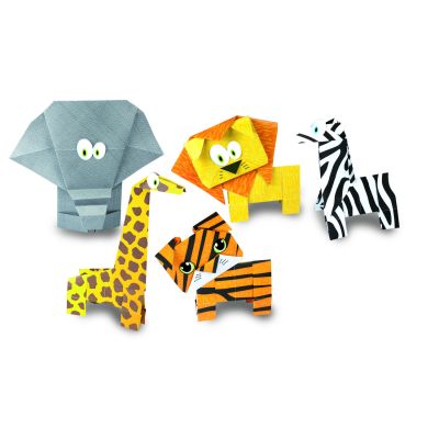 Joc origami - animalute salbatice