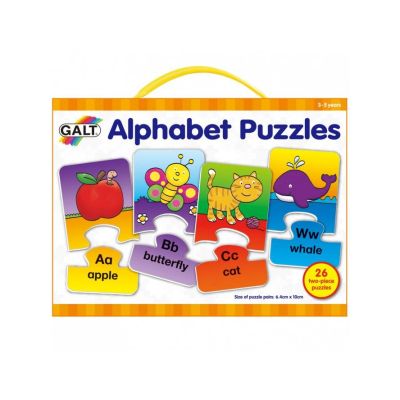 Set 26 de puzzle-uri alfabet (2 piese)