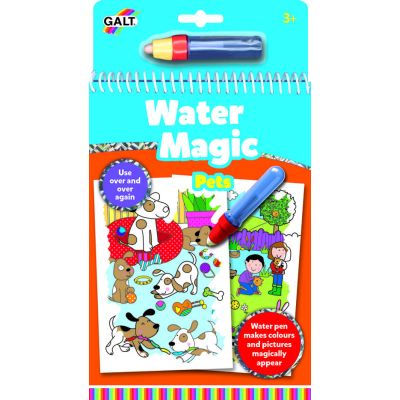 Water magic: carte de colorat animale de companie