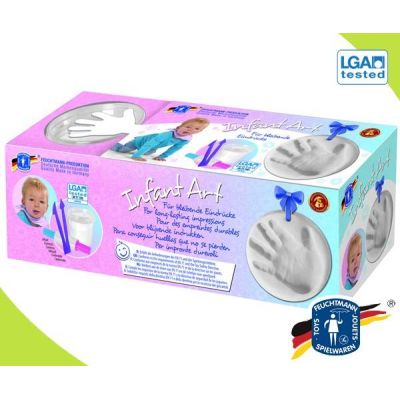Kit amprenta bebelusi - alb