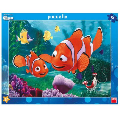 Puzzle - aventurile lui nemo (40 piese)