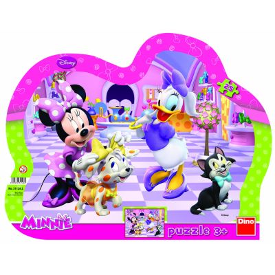 Puzzle cu rama - minnie si daisy (25 piese)