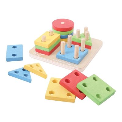 Joc de sortare - 4 forme geometrice