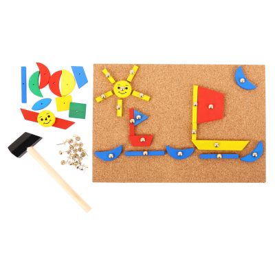 Set de creatie - forme din lemn