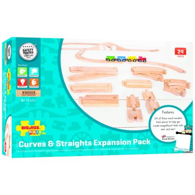 Set sine drepte si curbe (24 piese)
