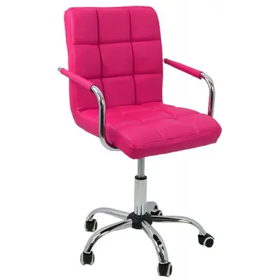 Scaun birou copii off 328, inaltime ajustabila, rotativ, cu brate, piele ecologica, 65 kg drm974