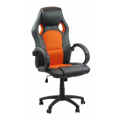 Scaun birou off 309, gaming, piele ecologica, polipropilena, mecanism de balans, 110 kg drm1626