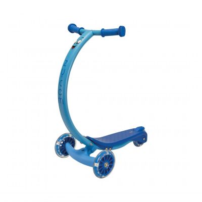 Trotineta Zipster Albastra cu roti led FUNK204-992