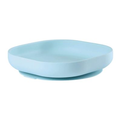Farfurie silicon cu ventuza bleu ERFB913430