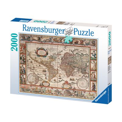 PUZZLE HARTA LUMII 1650, 2000 PIESE - ARTRVSPA16633