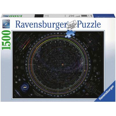 PUZZLE HARTA UNIVERSULUI, 1500 PIESE - ARTRVSPA16213