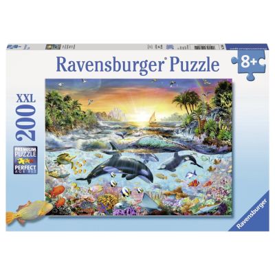 PUZZLE PARADISUL DELFINILOR, 200 PIESE - ARTRVSPC12804