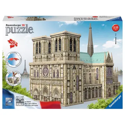 Puzzle 3D Notre Dame, 324 Piese - ARTRVS3D12523