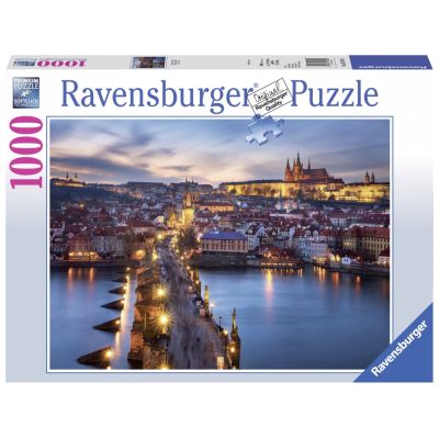 PUZZLE PRAGA NOAPTEA, 1000 PIESE - ARTRVSPA19740