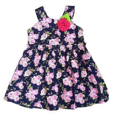 Rochita fetite bleumarine cu roz MD165
