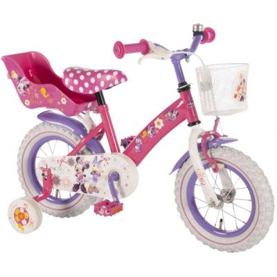 Bicicleta copii Volare Minnie Mouse 12 INCH partial montata - SOLVOL31226-CH