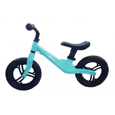 Bicicleta fara pedale 12 inch Bleu foarte usoara 2kg inaltime reglabila roti EVA cadru magneziu - SOLSKMA2
