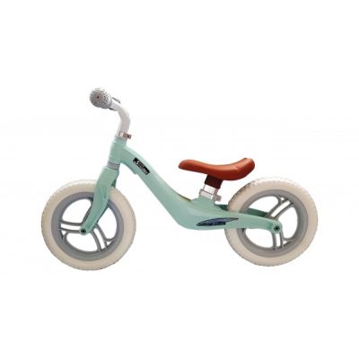 Bicicleta fara pedale 12 inch Albastra foarte usoara 2kg inaltime reglabila roti EVA cadru magneziu - SOLSKMB2